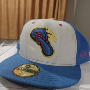 San Antonio Spurs Flying Chancla Fitted Cap